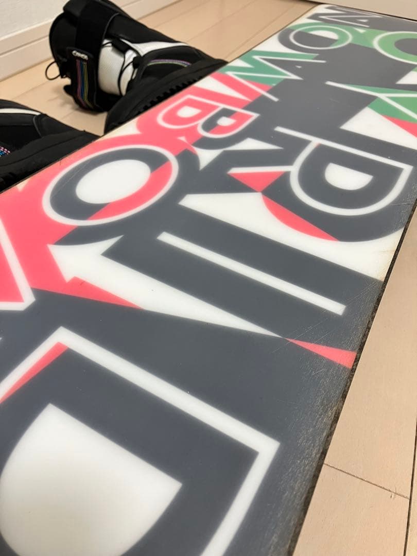 120cm スノーボード3点セット　ブーツ23.0cmキッズ子供用 大阪手渡可！