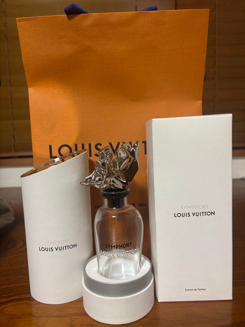 ルイヴィトン【香水空瓶】シンフォニー パルファン 100ml 箱 紙袋付き