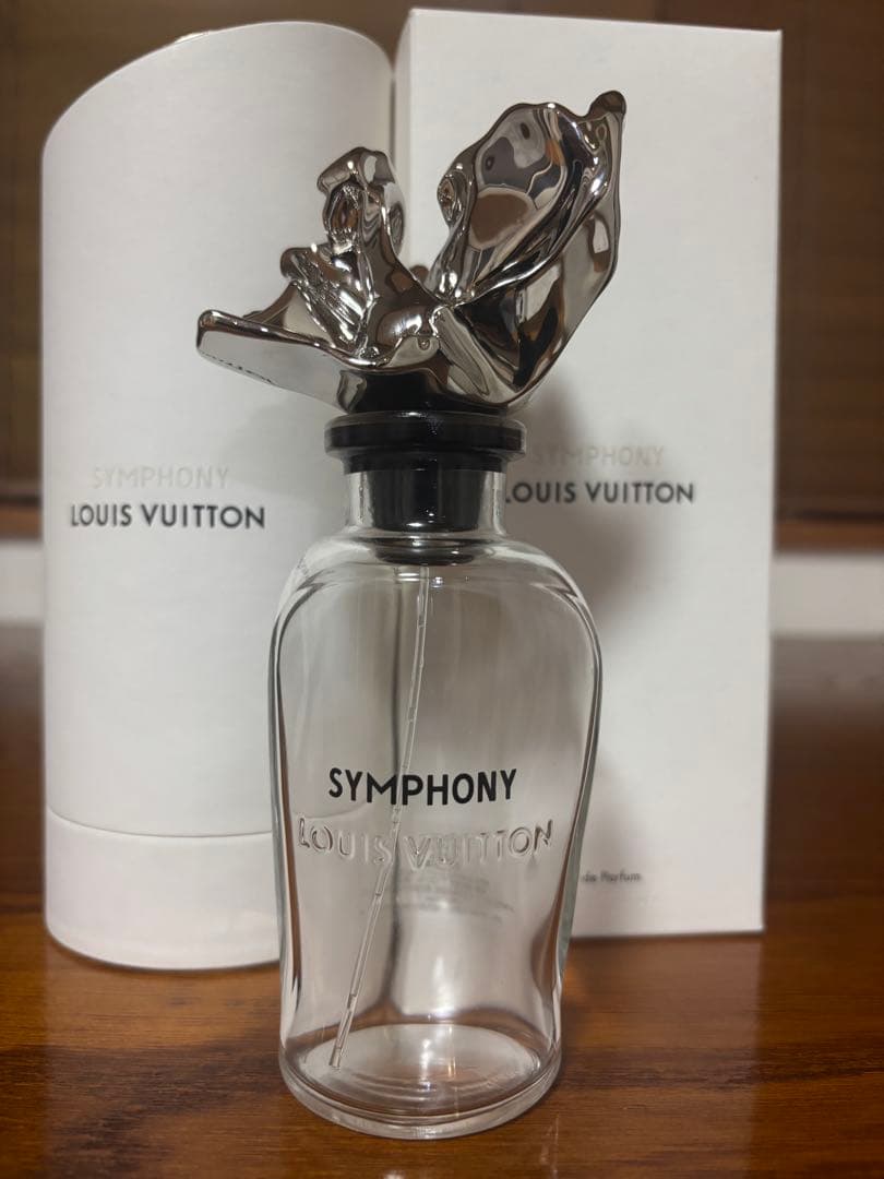 ルイヴィトン【香水空瓶】シンフォニー パルファン 100ml 箱 紙袋付き
