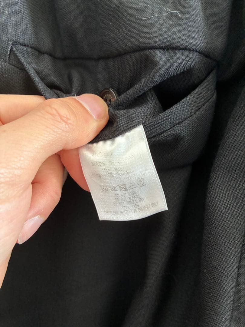 スーツ markaware classic fit trousers