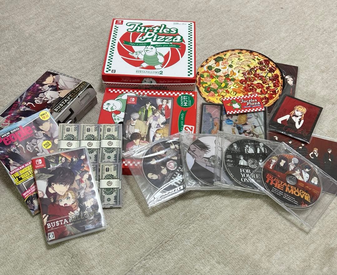 BUSTAFELLOWS 1&2カセット 特典付き