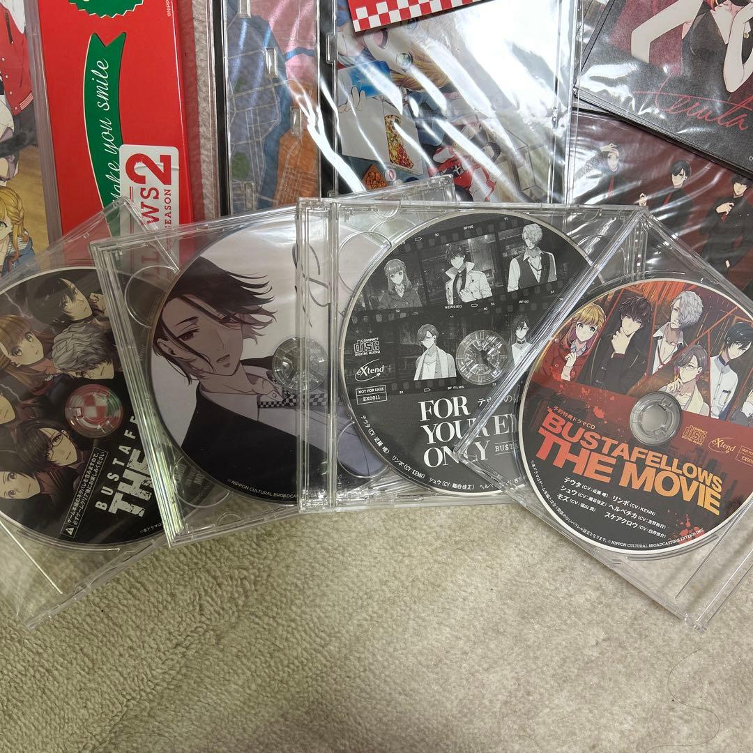 BUSTAFELLOWS 1&2カセット 特典付き