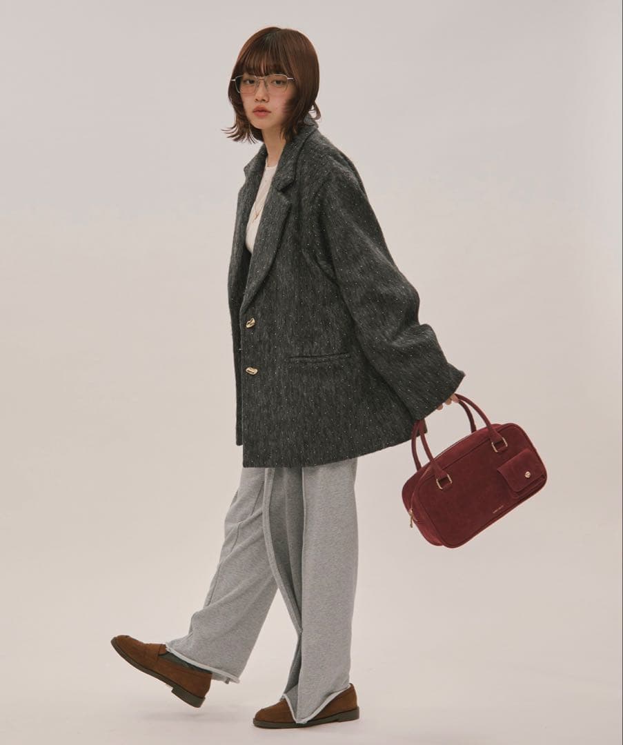 loin nuit シャギーコート