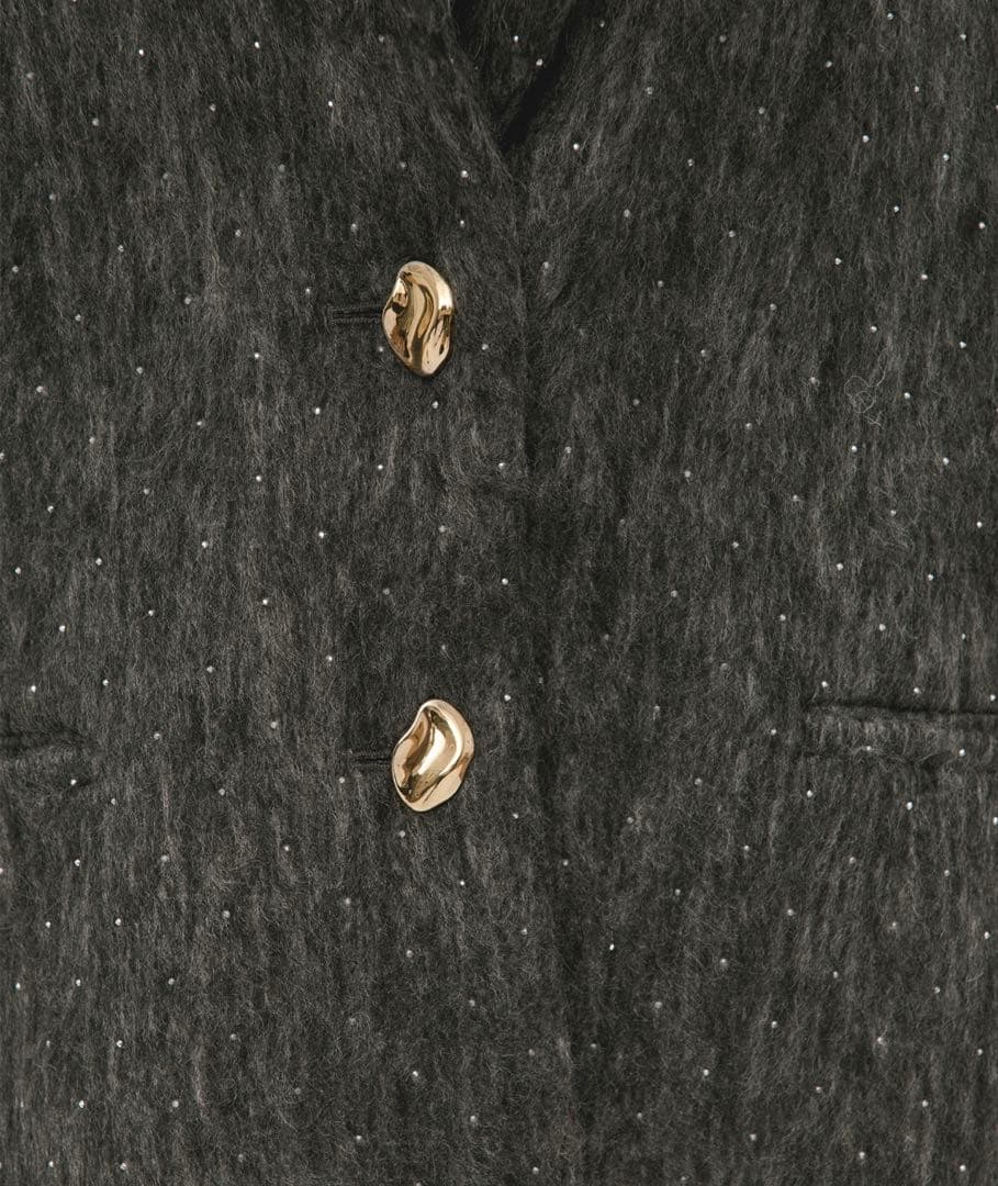 loin nuit シャギーコート