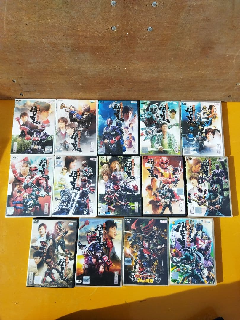 仮面ライダーヒビキ 響鬼　DVD　全12巻+関連DVD2本　合計14本セット