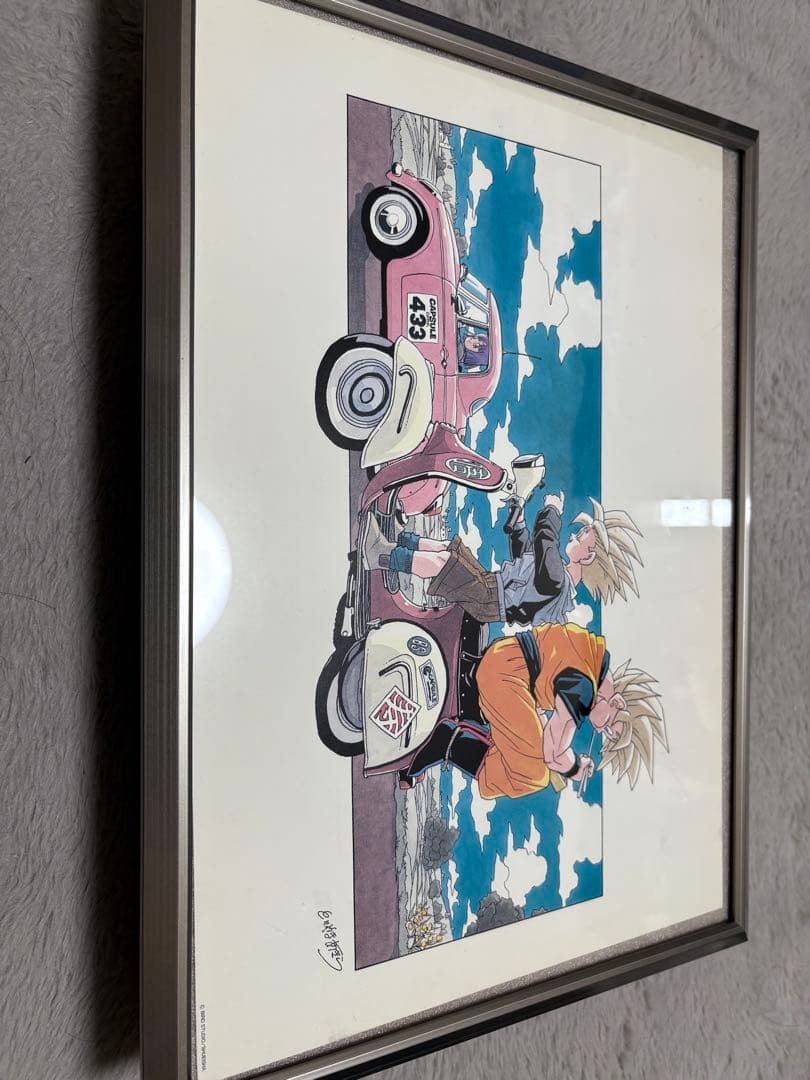 ドラゴンボール 複製原画　鳥山明の世界展　悟空　悟飯