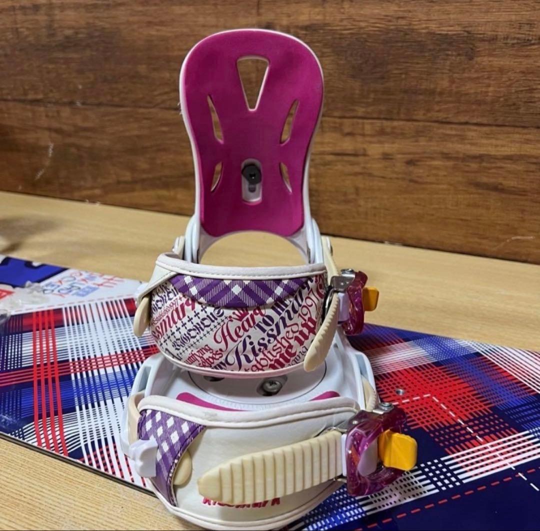 kissmark キスマーク　初心者オススメ　レディース スノーボード3点セット