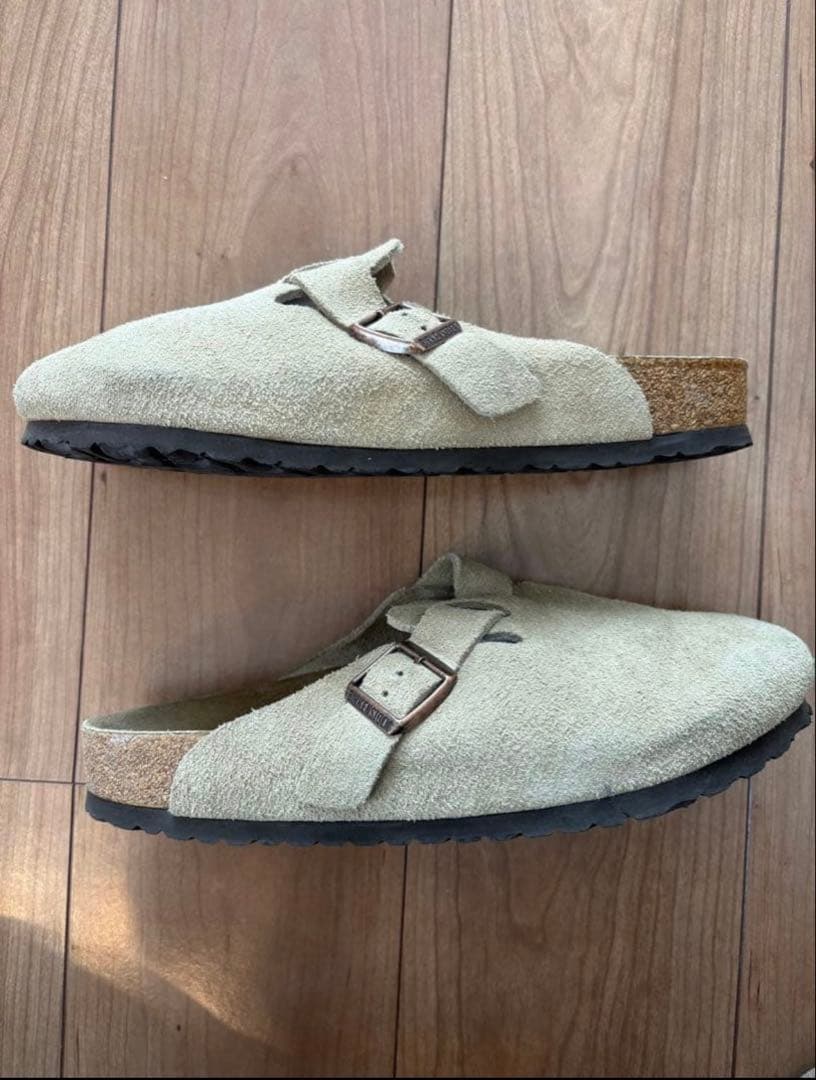 Birkenstock Birkis Boston 42 ベージュ