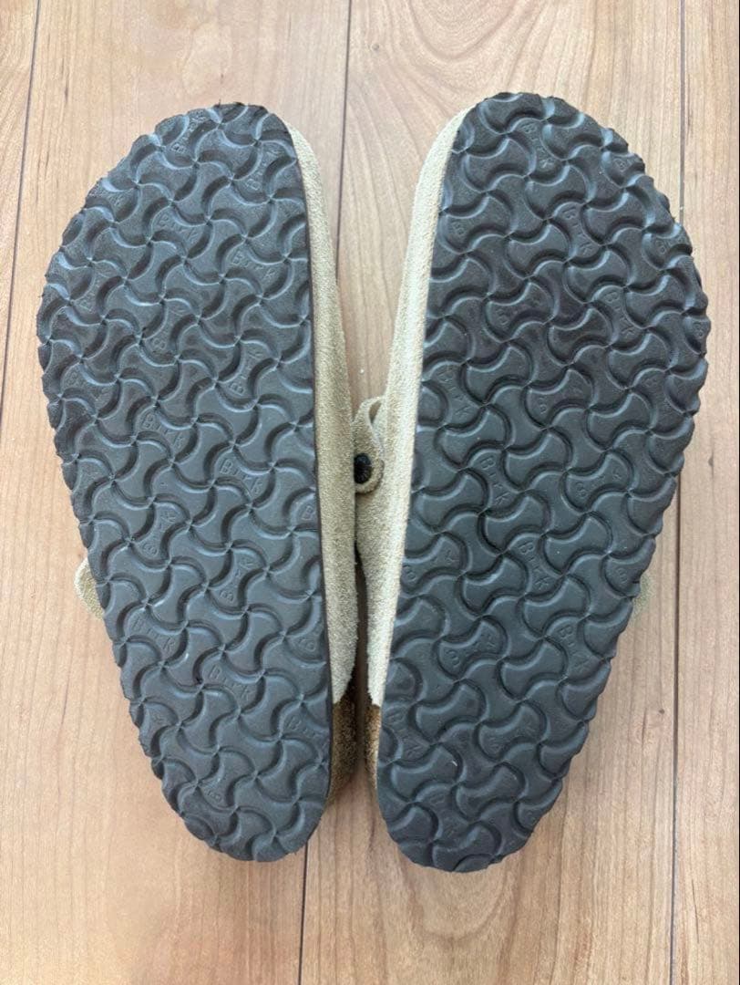 Birkenstock Birkis Boston 42 ベージュ