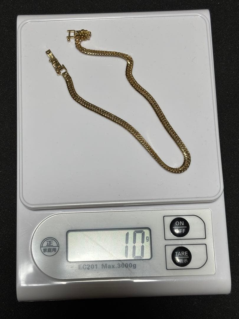 r*2様 18金　喜平　アクセサリー　8面トリプル　10g 23cm