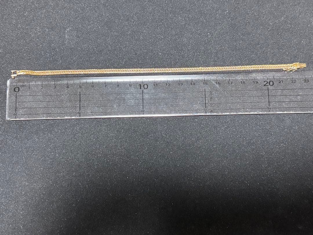 r*2様 18金　喜平　アクセサリー　8面トリプル　10g 23cm