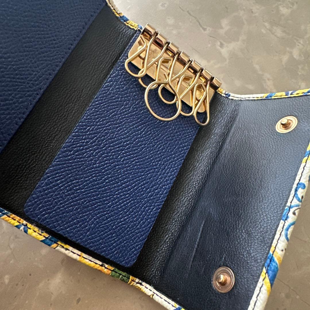 D&G ドルガバ　キーケース　マヨルカ