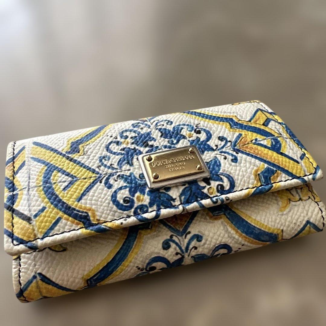 D&G ドルガバ　キーケース　マヨルカ