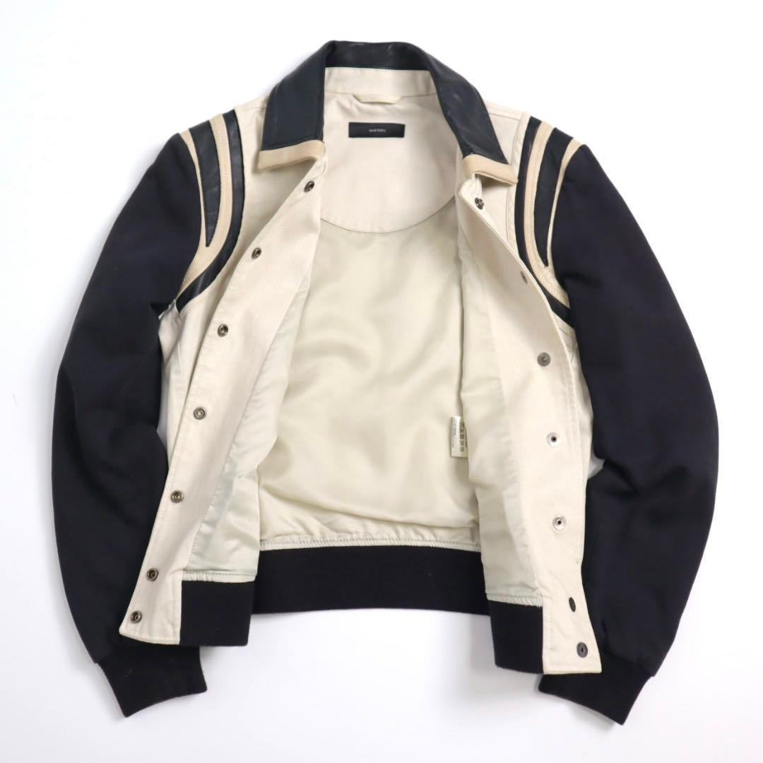 diesel ディーゼル 肩ライン テディジャケット 短丈 スタジャン ブルゾン