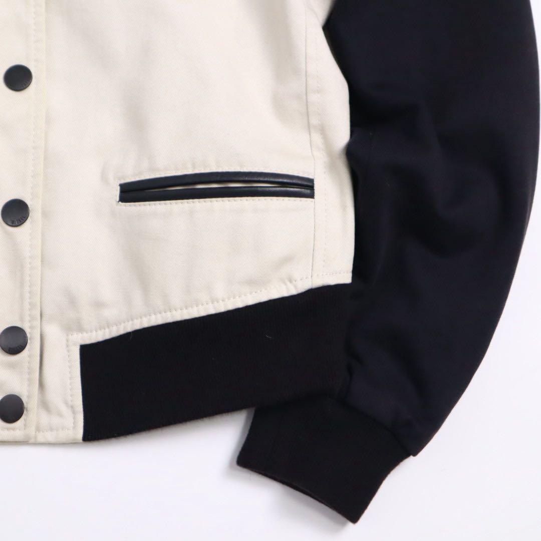 diesel ディーゼル 肩ライン テディジャケット 短丈 スタジャン ブルゾン