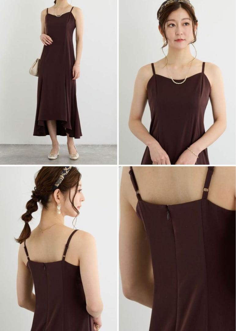 ♥ドリードール♥ パーティードレス 結婚式 お呼ばれ クロスデザインドレス 黒