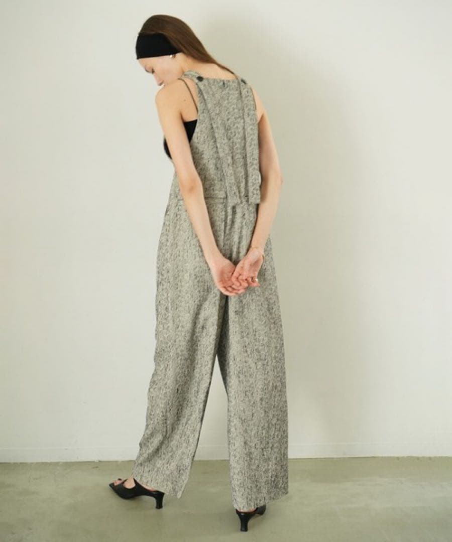 サロペット・オーバーオール・オールインワン CLANE COCOON SALOPETTE PANTS MIX
