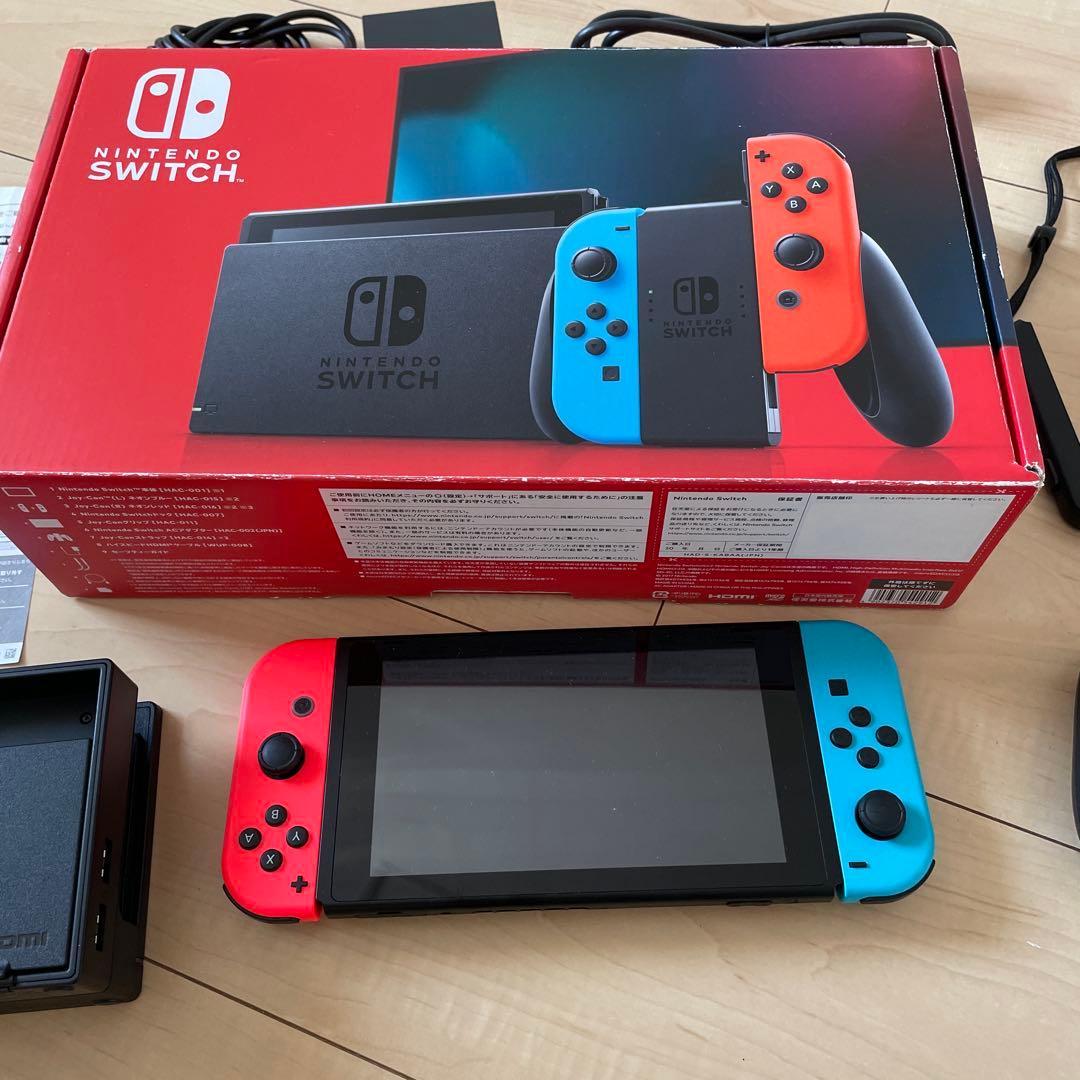 Nintendo Switch Joy-Con (L) ネオンブルー/ (R)…