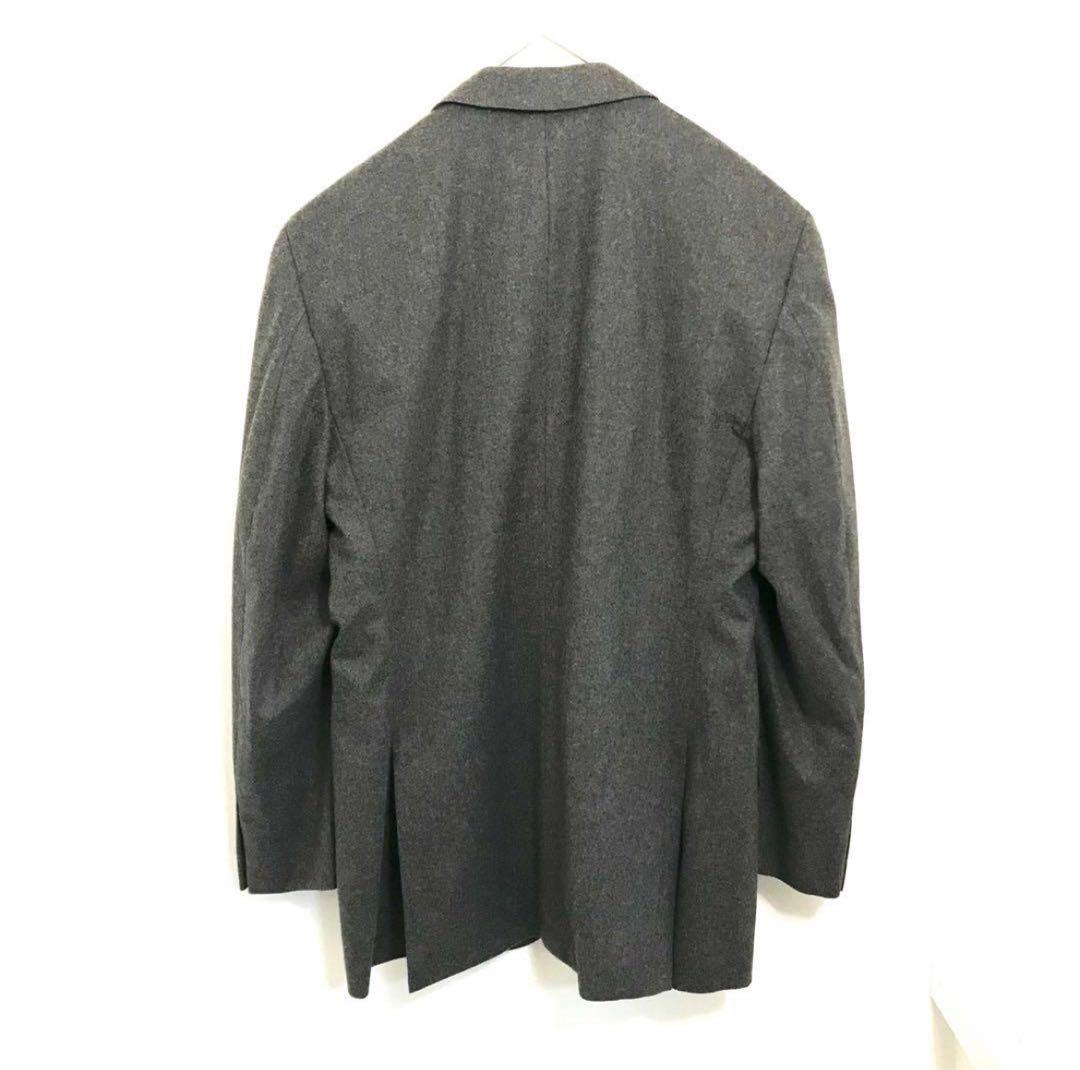 90's ラルフローレン　セットアップ　フランネル　グレー　スーツ