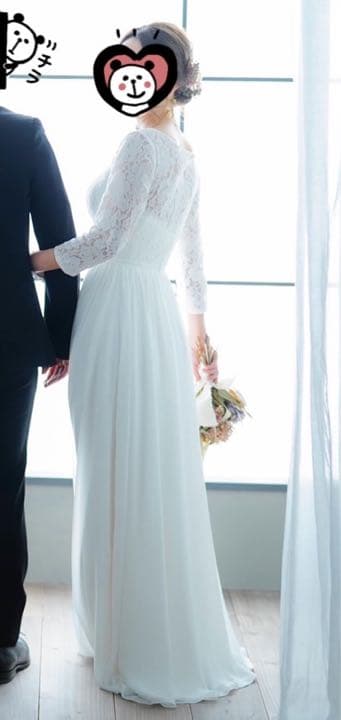 ウェディングドレス　5号