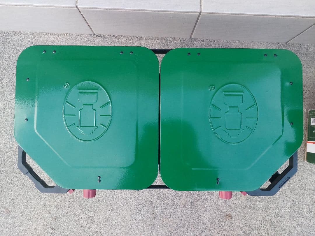 1回のみ使用☆コールマン　フォールディングLPツーバーナーストーブ