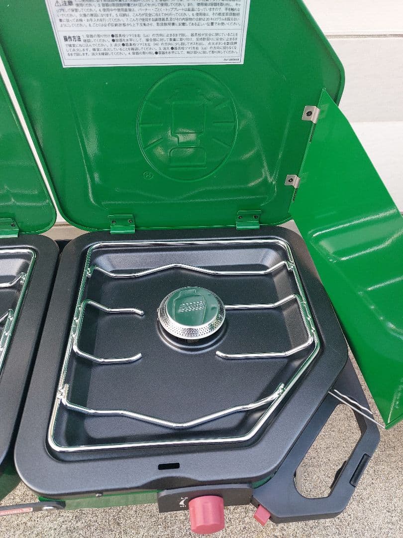 1回のみ使用☆コールマン　フォールディングLPツーバーナーストーブ