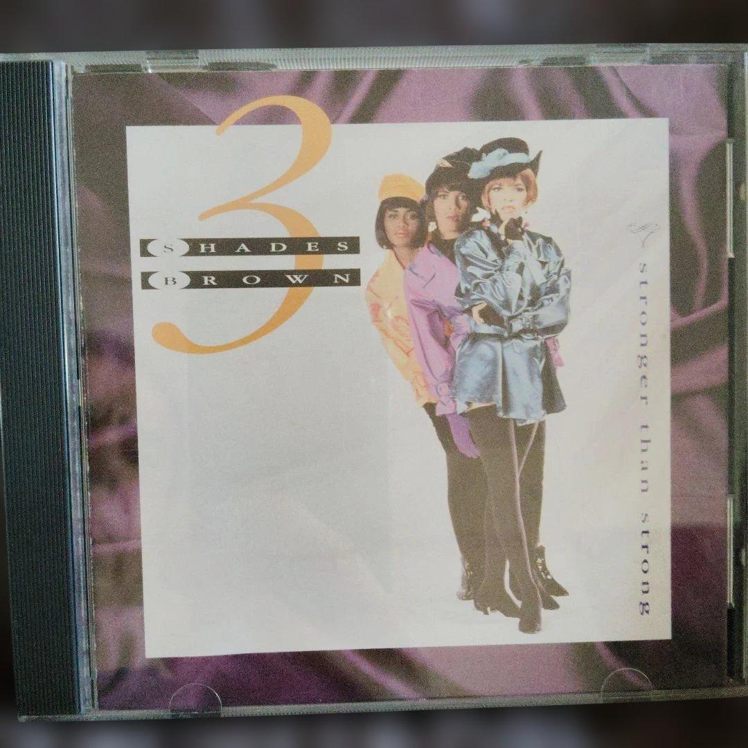 洋楽 theree shades brown stronger than RAP CD