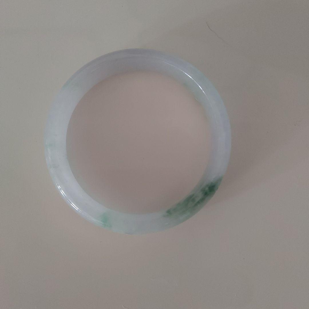 青緑色翡翠バングル