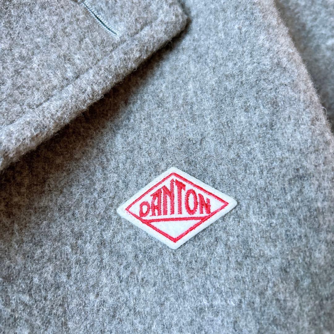 DANTON ウールライトパイル チェスターコート 42 ダントン