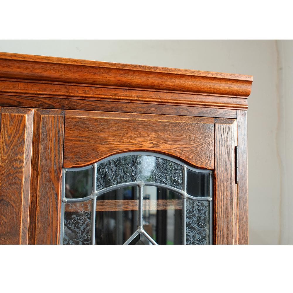 三越家具 ブルージュ/Brugge ステンドグラス カップボード 120cm