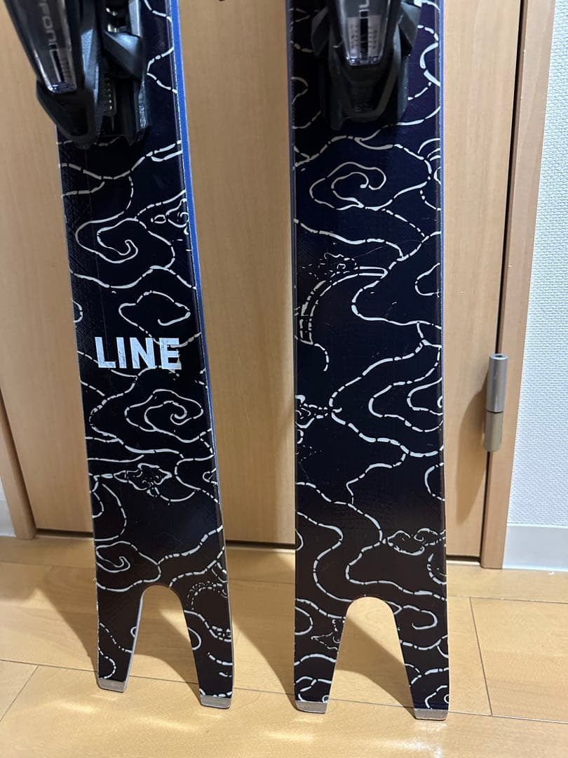 【即決可】早い者勝ちLINE SAKANA スキー板 174cm ビンディング付