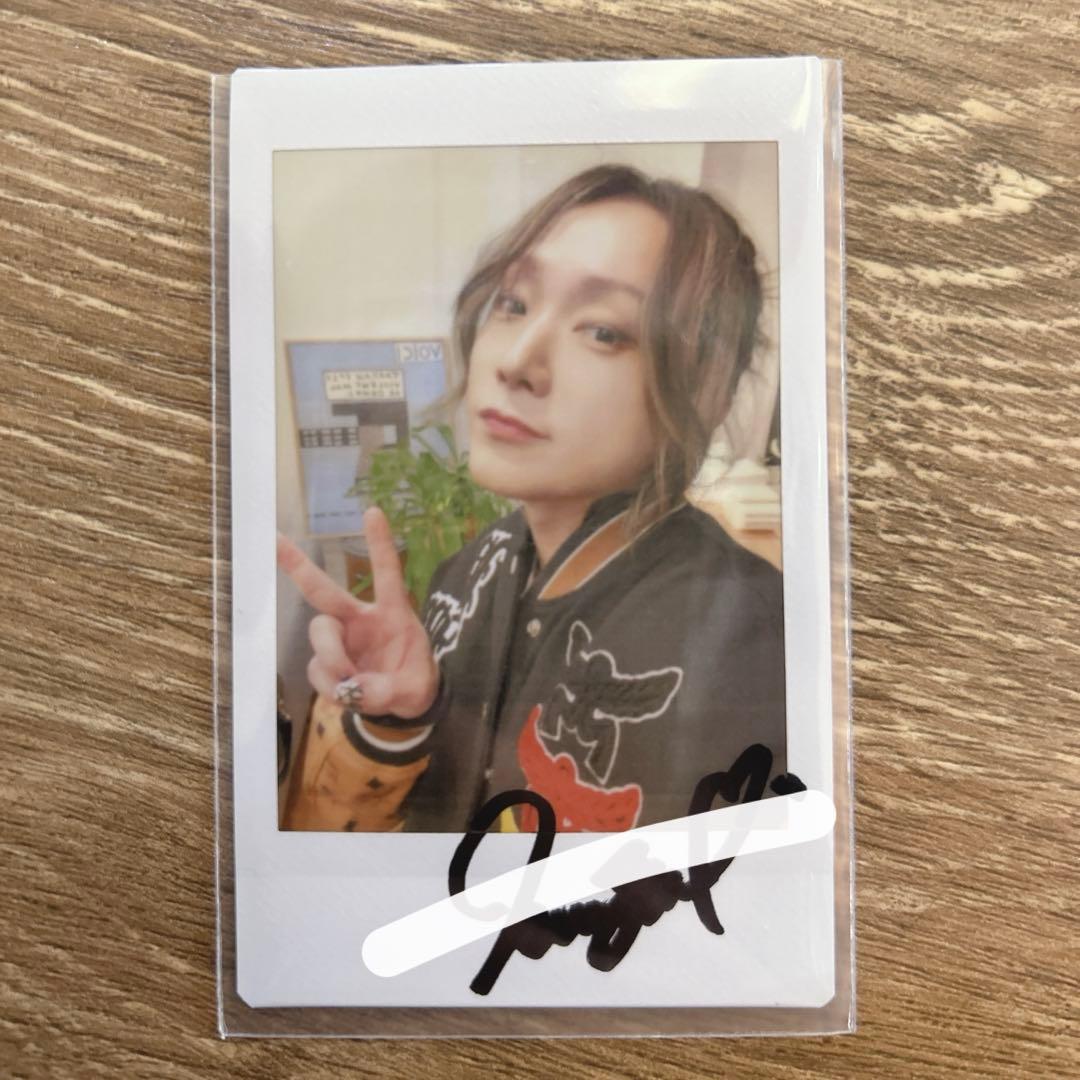 現役歌王JAPAN サイン入りチェキ Masaya