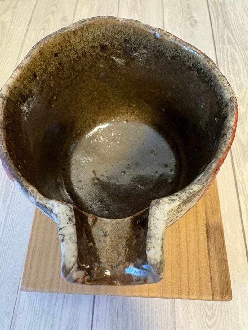 佐藤和彦作　灰陶円文片口