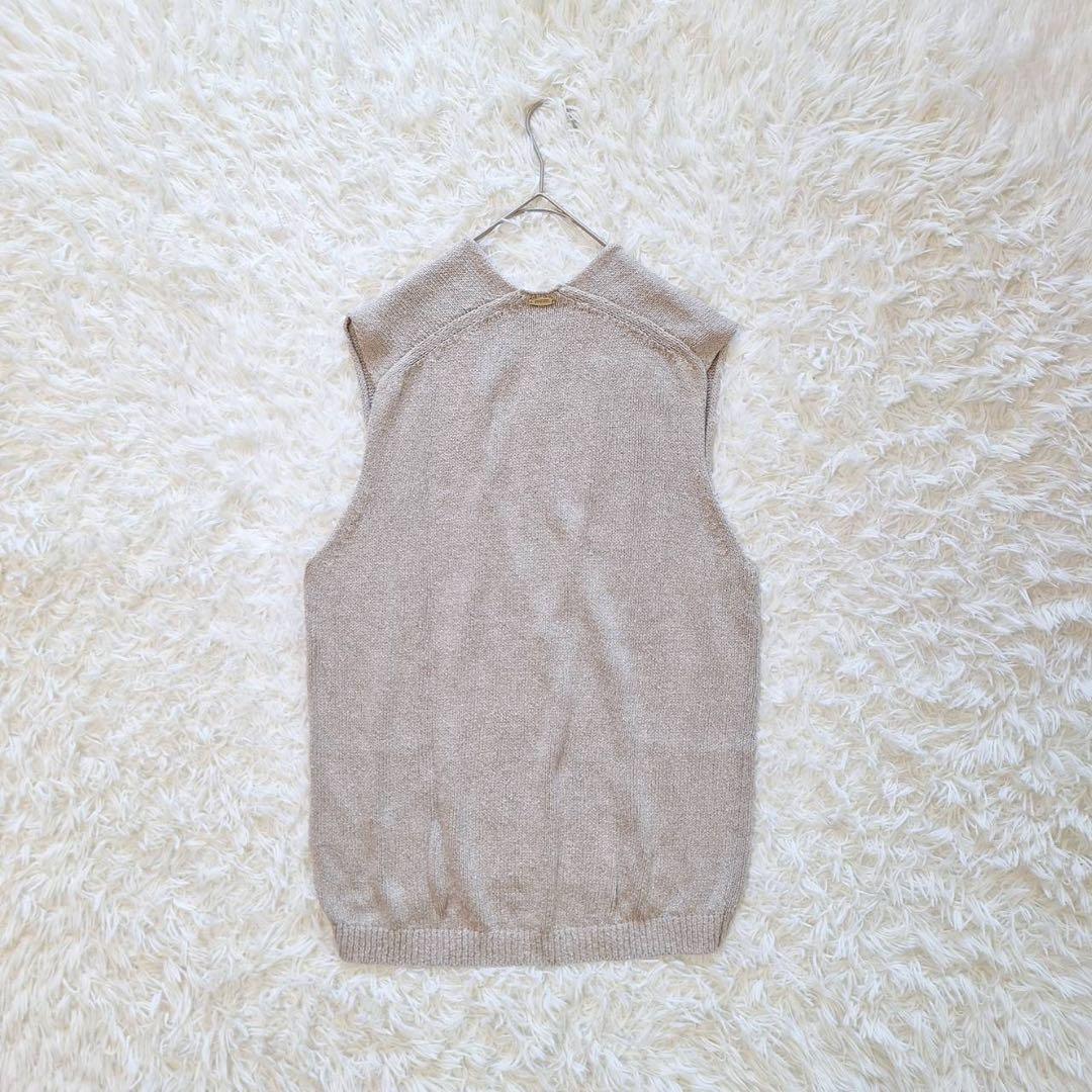 未使用級✨ドゥーズィエムクラス Lily Linen Vネック ベスト