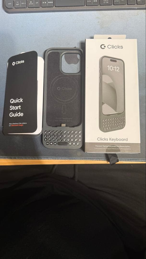 専用【超美品】Clicks Keyboard iPhone16 Pro用ケース