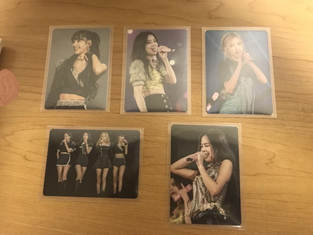 BLACKPINK 2019-2020トレカ５枚セット