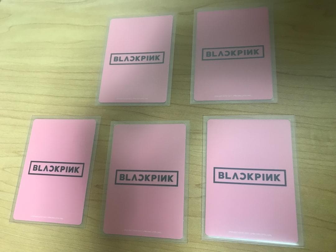 BLACKPINK 2019-2020トレカ５枚セット