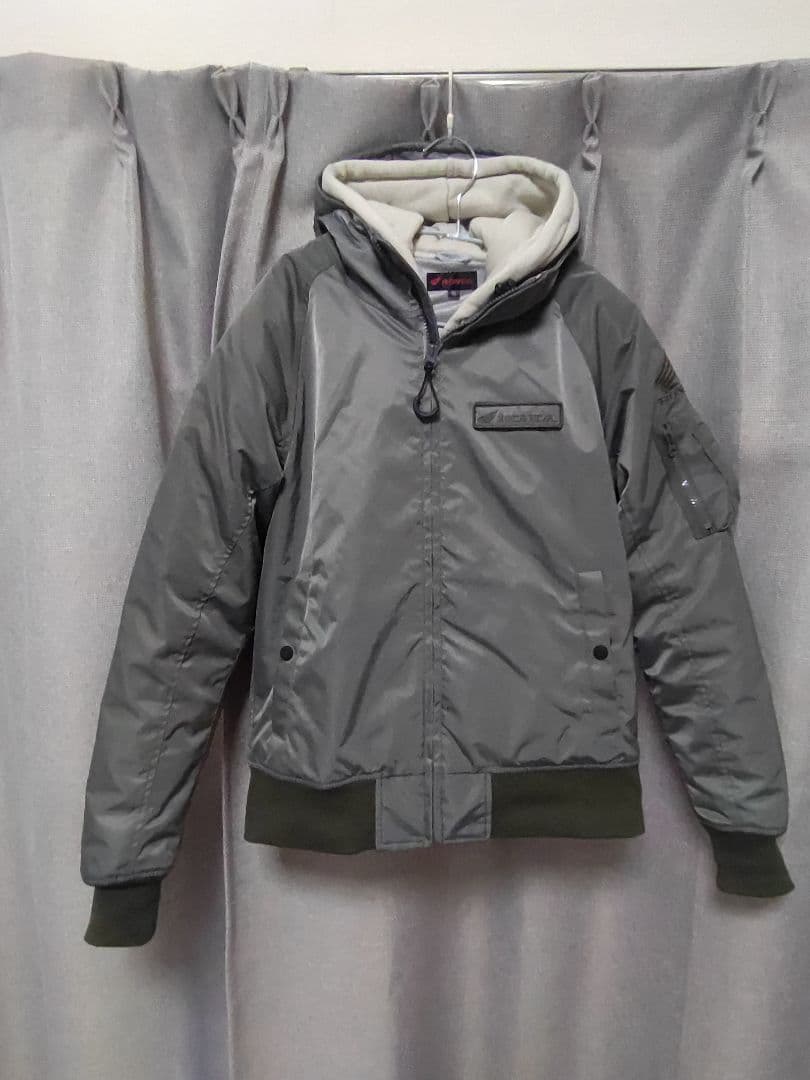 Hondaアンビットミリタリーパーカ　 M グレー