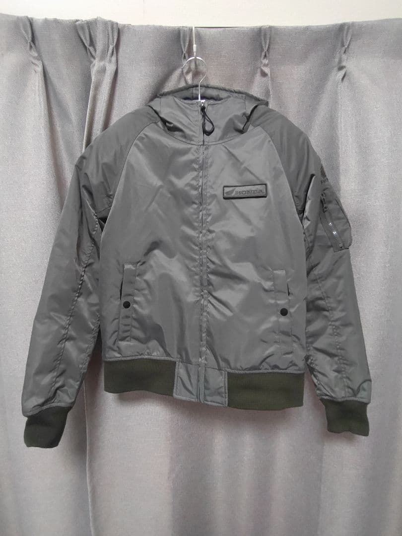 Hondaアンビットミリタリーパーカ　 M グレー