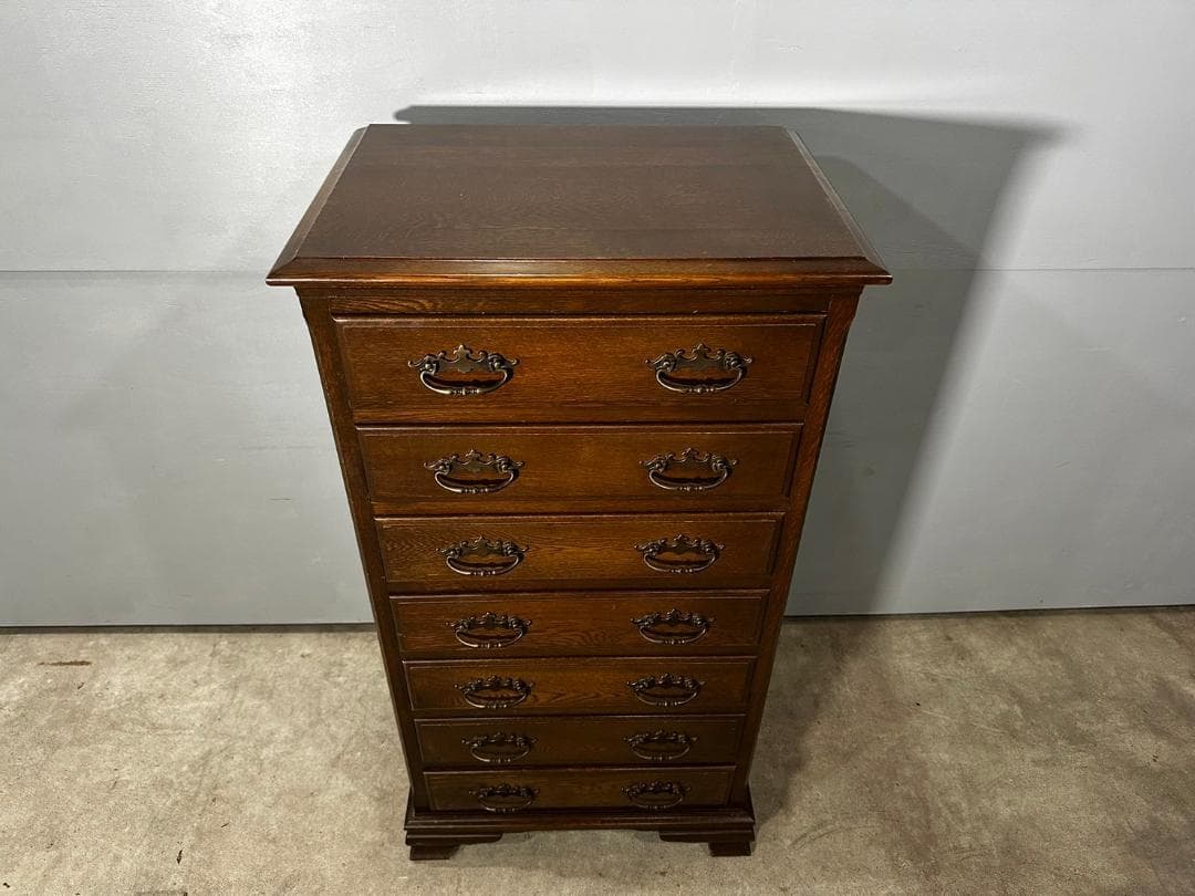 『Daniel』横浜クラシック家具 7段チェスト ハイチェスト チェスト 箪笥