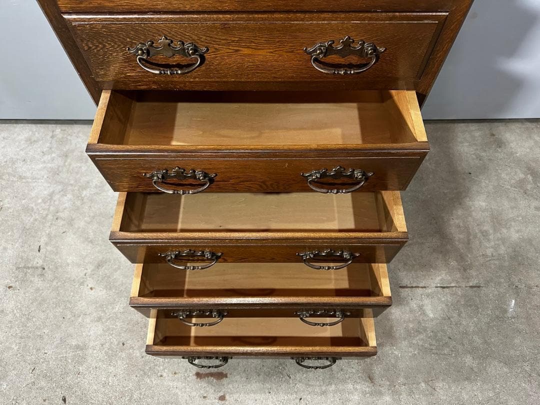 『Daniel』横浜クラシック家具 7段チェスト ハイチェスト チェスト 箪笥