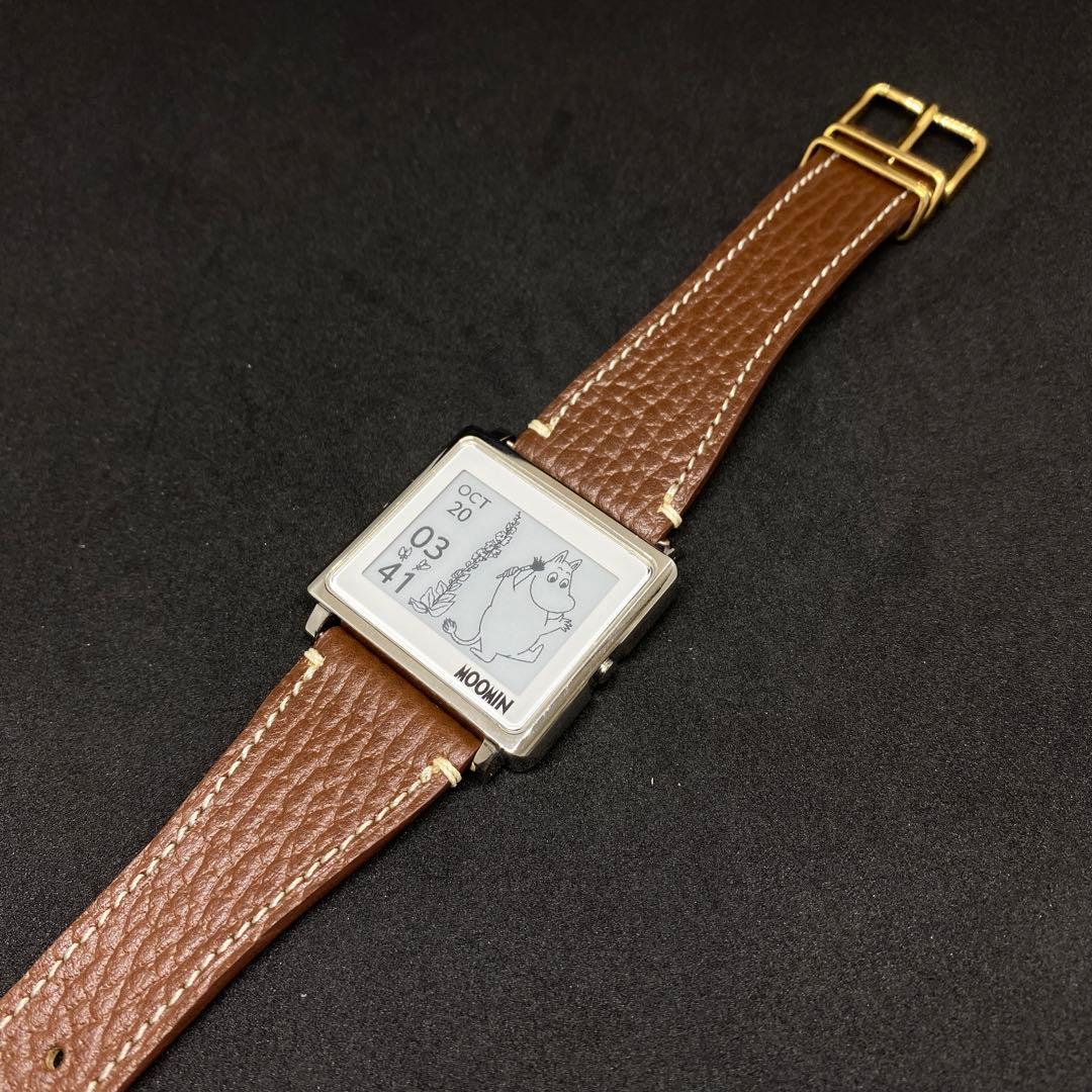 ムーミンママ　スマートキャンバス　時計ベルト ヴォーエプソン　金具付属