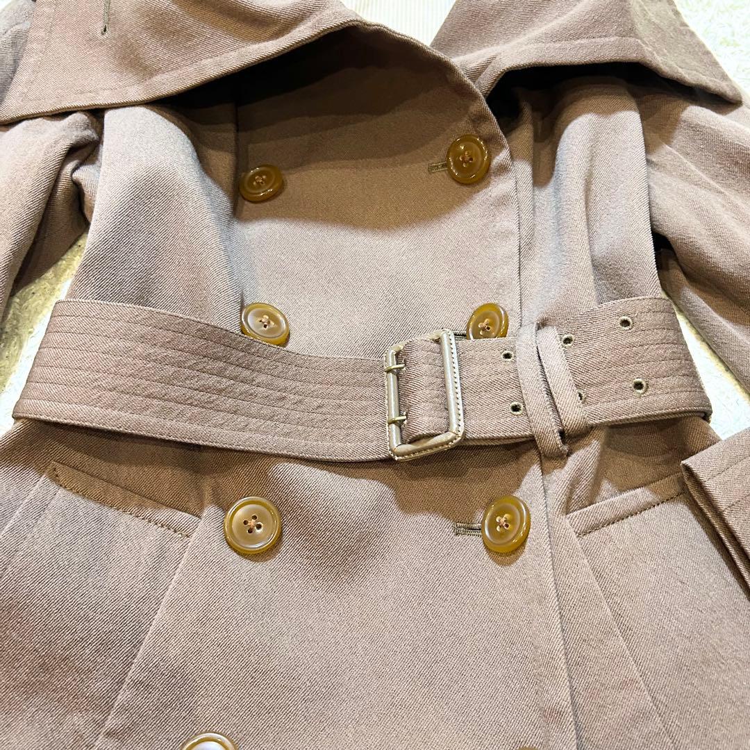 【超希少✨️ヴィヴィアンウエストウッド】 ウール ビック衿 トレンチコート L