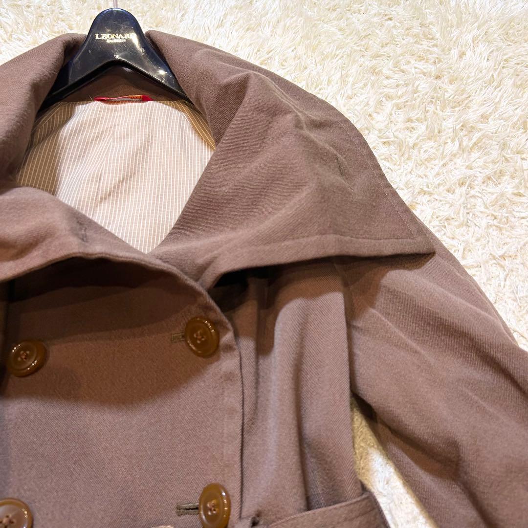 【超希少✨️ヴィヴィアンウエストウッド】 ウール ビック衿 トレンチコート L