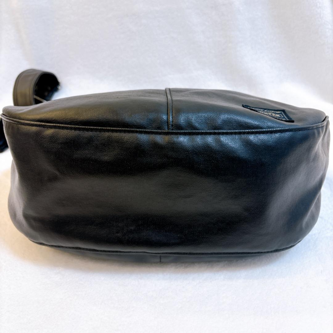極美品✨PORTER フリースタイル ショルダーバッグ ブラック ハーフムーン