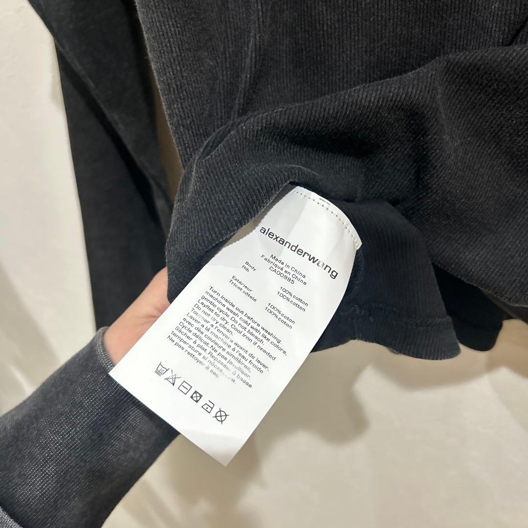 Alexanderwang リブ　ミニT