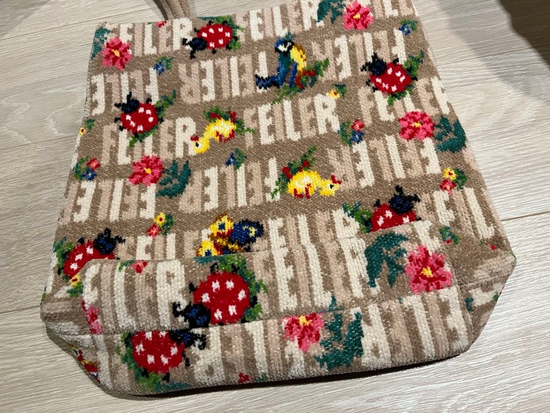 フェイラー　ハイジ　トートバッグ　ベージュ