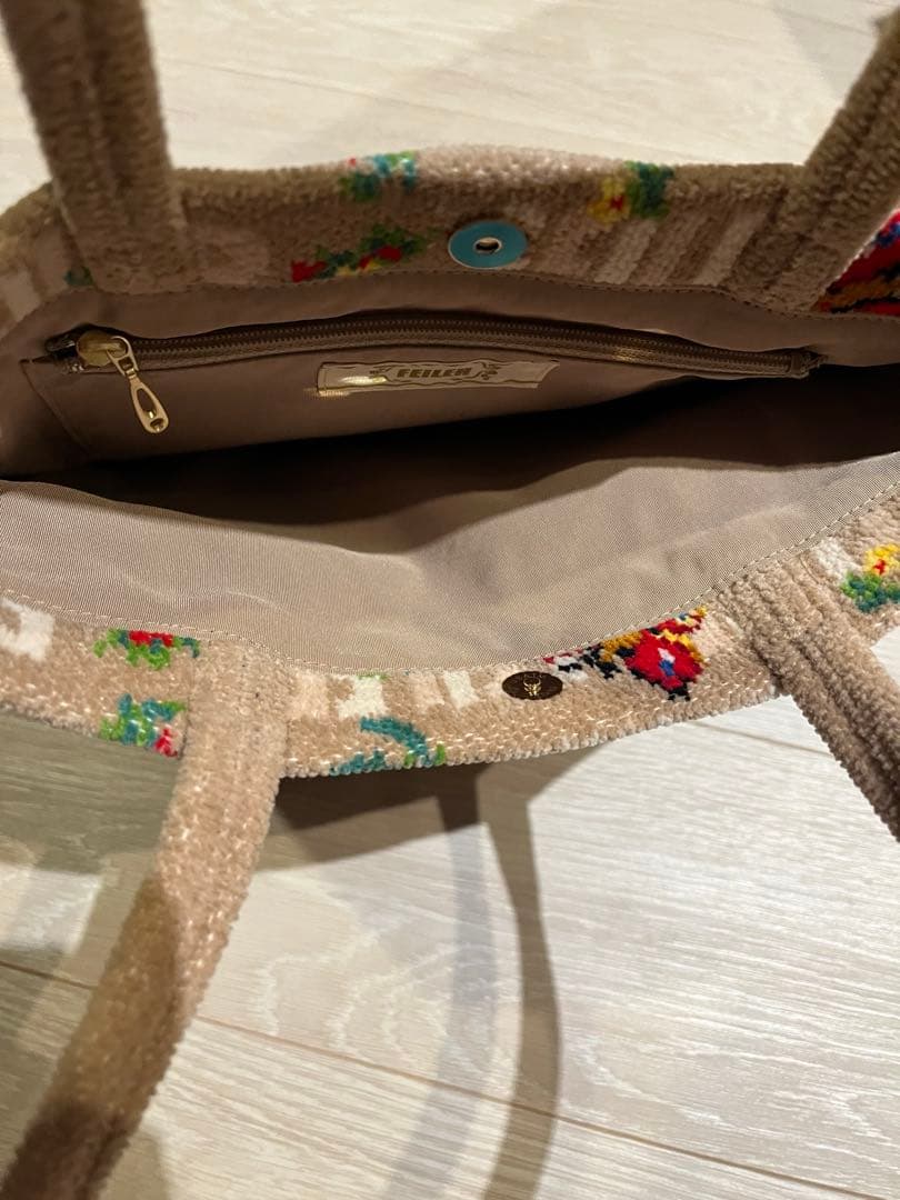 フェイラー　ハイジ　トートバッグ　ベージュ