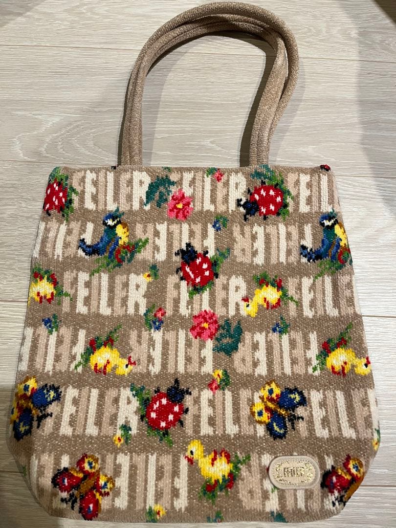 フェイラー　ハイジ　トートバッグ　ベージュ