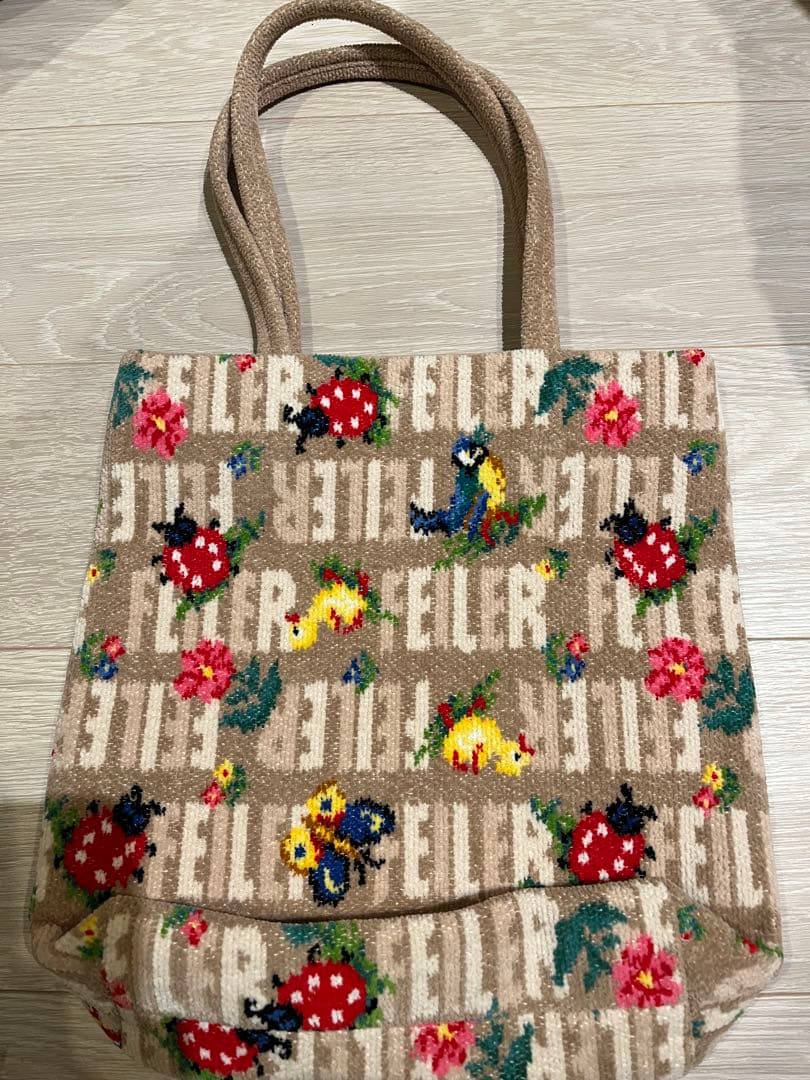 フェイラー　ハイジ　トートバッグ　ベージュ